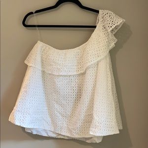 Lauren James one shoulder top